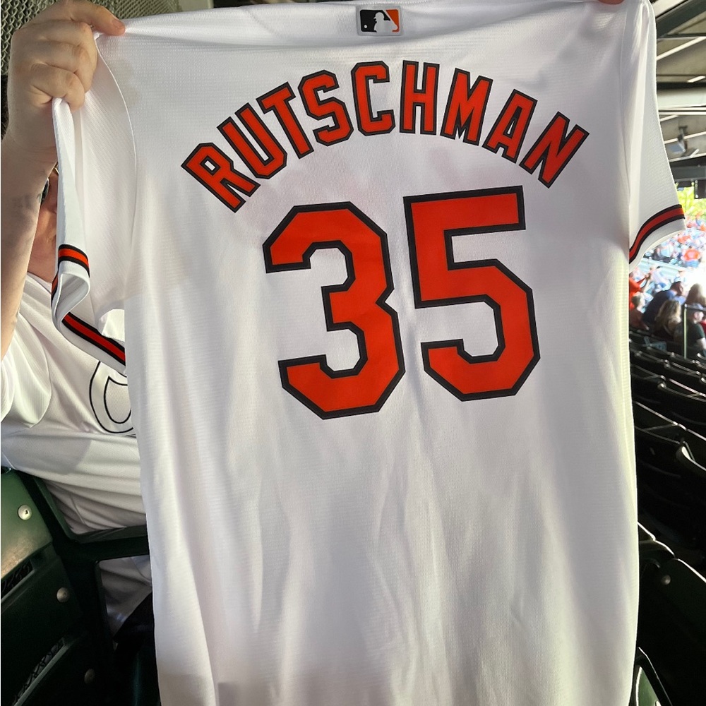 I have a brand new adley Rutshman orioles jersey with tags still on it size xxl